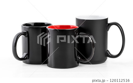 Set of three black cups Set of three black cups 120112516