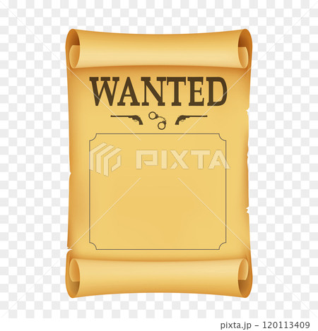 Most wanted retro poster. Mockup frame Most wanted retro poster. Mockup frame 120113409