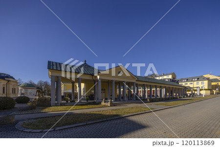Frantiskovy lazne spa town near Cheb, UNESCO World Heritage Site, Western Bohemia, Czech Republic 120113869