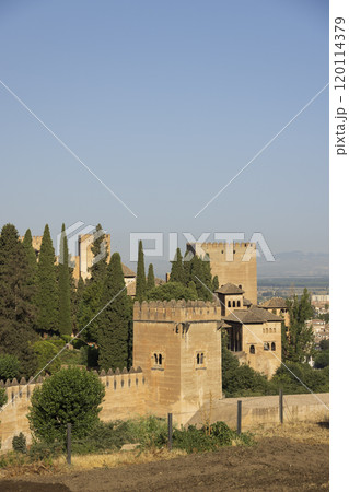 Alhambra, Generalife and Albayzin, UNESCO site, Granada, Andalusia, Spain 120114379