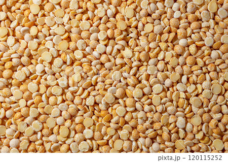 Uncooked Polished Split Peas Background Uncooked Polished Split Peas Background 120115252