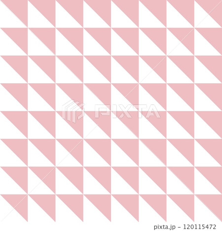 Vector seamless pattern of pink geometric 120115472