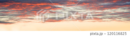 Bright clouds in the evening sky Bright clouds in the evening sky 120116825