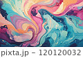 絵の具を混ぜたようなテクスチャ02 120120032