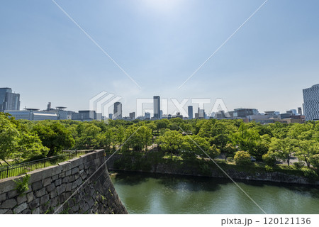 大阪城公園西外堀 大阪府大阪市 大阪城公園西外堀 大阪府大阪市 120121136