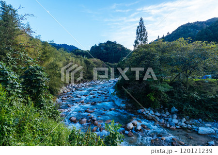 Nakasendo Trail Landscape in Japan 120121239