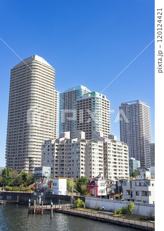 月島のマンション群 120124421