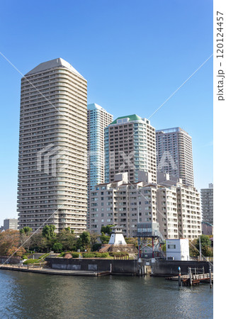 月島のマンション群 120124457