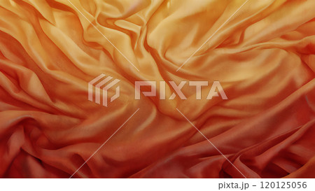 やわらかな布の背景素材　AI画像 120125056