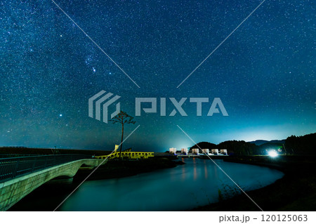 岩手三陸 奇跡の一本松の星景 岩手三陸 奇跡の一本松の星景 120125063