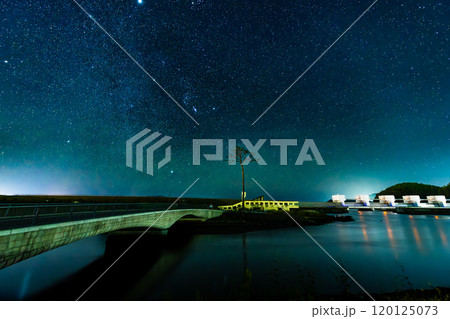 岩手三陸 奇跡の一本松の星景 岩手三陸 奇跡の一本松の星景 120125073