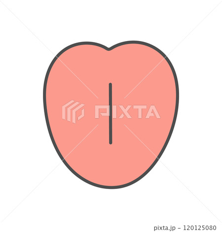 健康な舌　イラスト 120125080