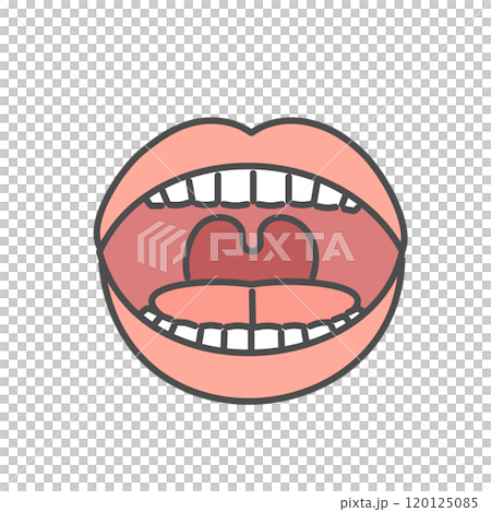 口内　イラスト 120125085
