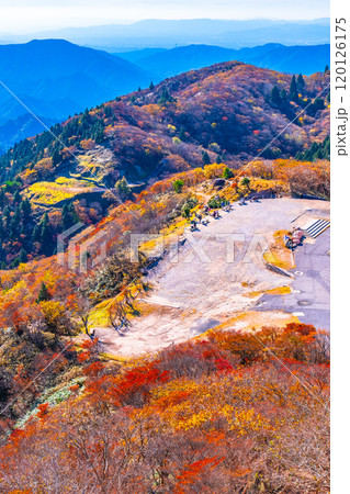御在所岳 山上公園の紅葉と眺望 120126175