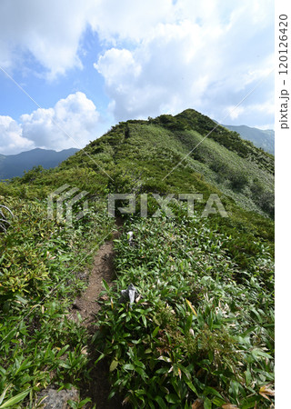 白砂山登山、群馬県 120126420