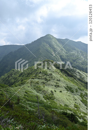 白砂山登山、群馬県 120126453