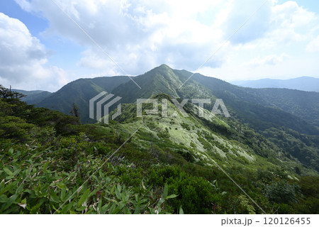 白砂山登山、群馬県 120126455