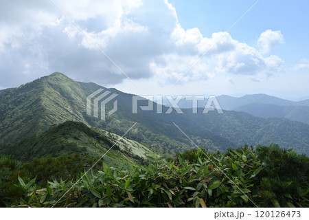 白砂山登山、群馬県 120126473