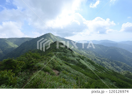白砂山登山、群馬県 120126974