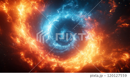 渦巻く炎 120127559