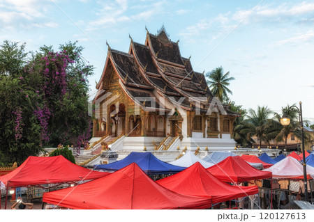 Haw Phra Bang and Luang Prabang Night Market 120127613