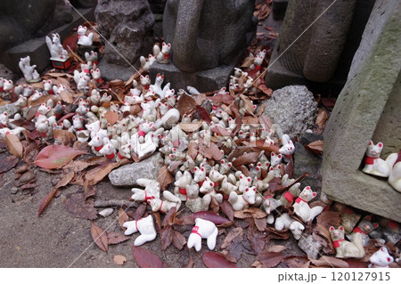稲荷神社の狐塚 120127915