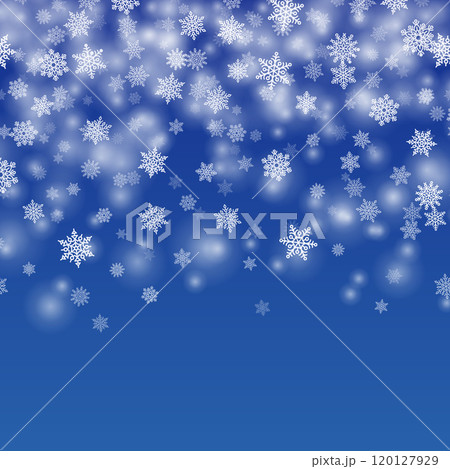 Falling snowflakes background 120127929