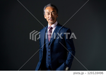 ビジネス　シニア男性　クール　 120128496