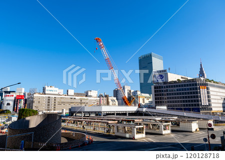 東京都市風景 新宿駅西口の再開発工事 2024.11 a-1 東京都市風景 新宿駅西口の再開発工事 2024.11 a-1 120128718
