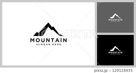 mountain logo design vector template 120128935