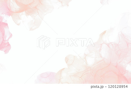 バレンタインや母の日に使える大理石イメージ ピンクの高級感ある春っぽい背景フレーム バレンタインや母の日に使える大理石イメージ ピンクの高級感ある春っぽい背景フレーム 120128954