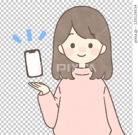 智能手機和女人 120129534