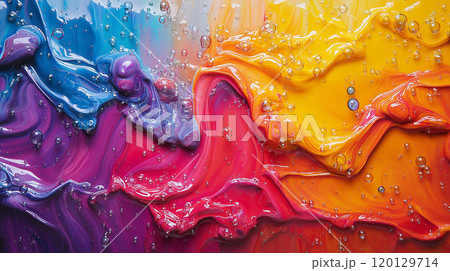 カラフルなペイント カラフルなペイント 120129714