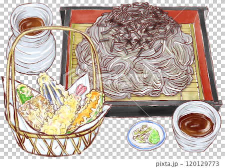 Tempura soba noodles 120129773