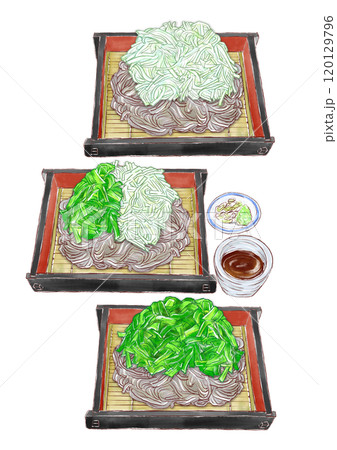 大根蕎麦_ニラ大根蕎麦_ニラ蕎麦 120129796