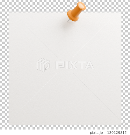 3D background material_thumbtack_paper_white 3D background material_thumbtack_paper_white 120129815