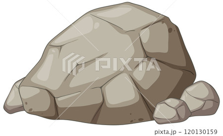 Large Rock with Smaller Stones Large Rock with Smaller Stones 120130159