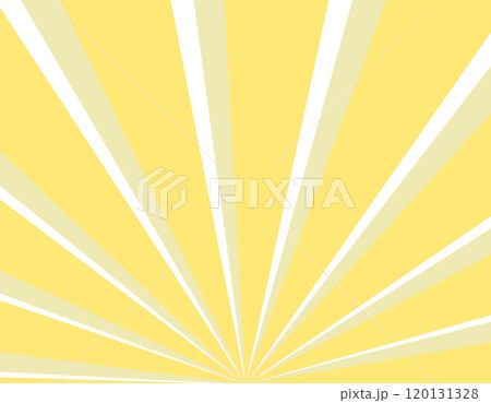 パステルカラーの集中線　効果線　漫画効果　2 120131328