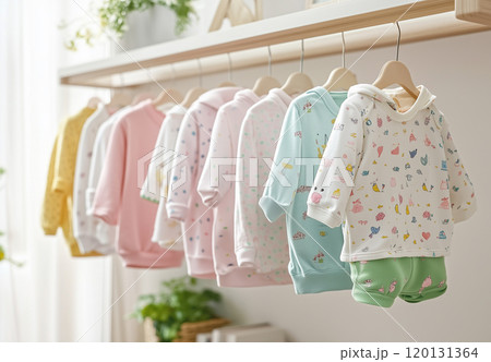 ベビー服のクローゼット 120131364