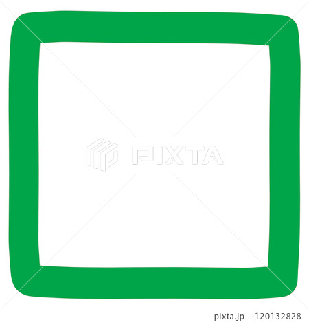 ハンコ・スタンプの無地の土台イラスト。 120132828