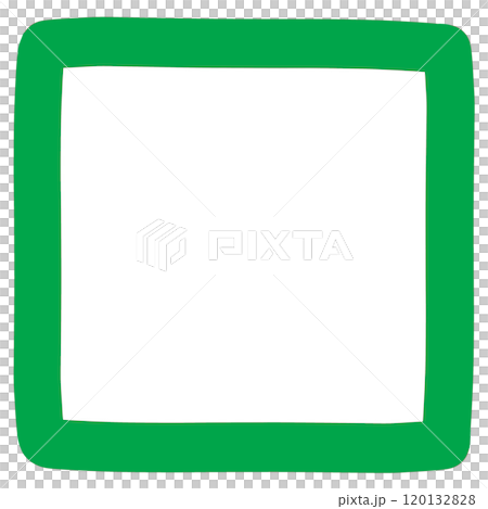 ハンコ・スタンプの無地の土台イラスト。 120132828