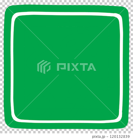 Illustration of a blank base for a stamp or seal. 120132839