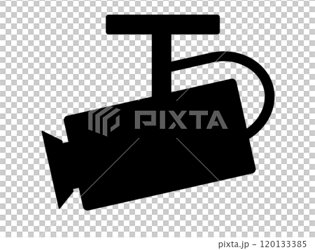 Security camera icon (surveillance camera mark) Security camera icon (surveillance camera mark) 120133385