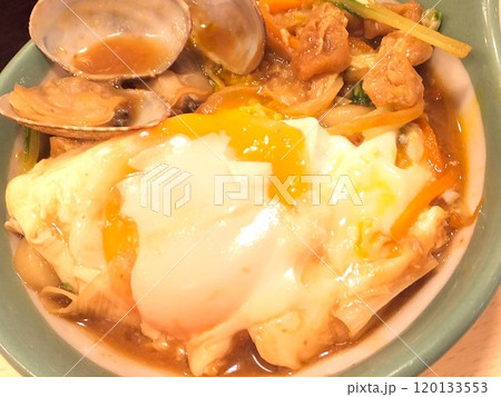 あさりの味噌煮込みうどん 120133553