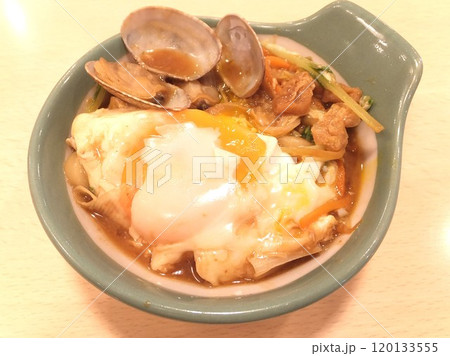 あさりの味噌煮込みうどん 120133555