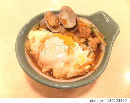 あさりの味噌煮込みうどん 120133559