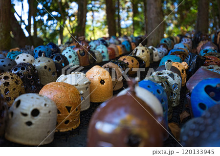 カラフル陶キャンドル・越前陶芸村の秋 カラフル陶キャンドル・越前陶芸村の秋 120133945