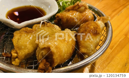 鶏皮餃子 120134759