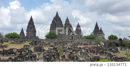 Prambanan Temple Complex in Yogyakarta Central Java Indonesia 120134771