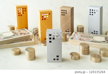 不動産と現金　高層マンション　固定資産税　修繕積立金 120135264